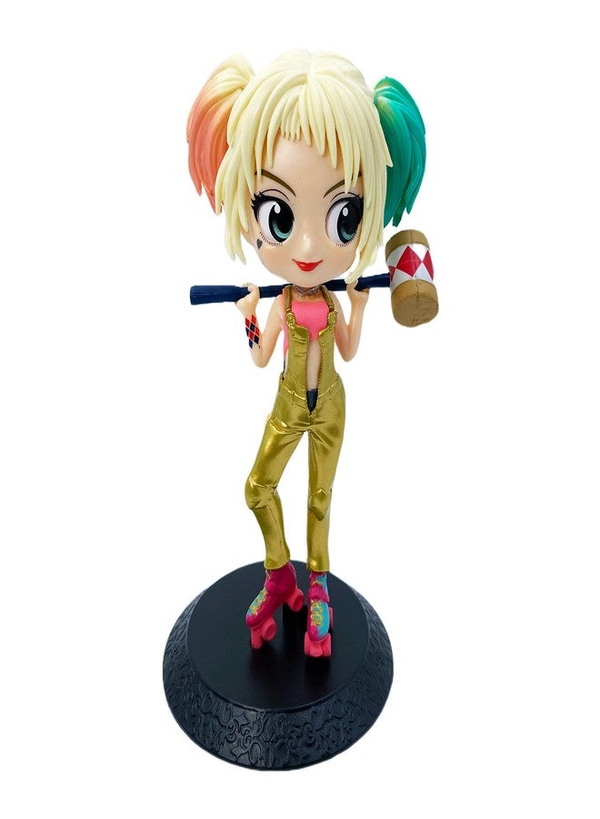Buko Famous Cartoon Characters Inspired Cute Figurines PVC Model Toy Realistic Size Table for Girls Birthday Party Cake Decorating Gifts (Harley Quinn) - Image 1